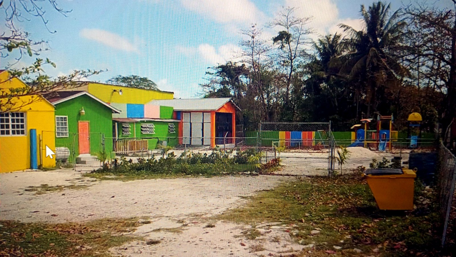 Playground and outdoor play area