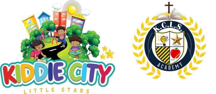 Kiddie City Little Stars and KCLS Academy logos